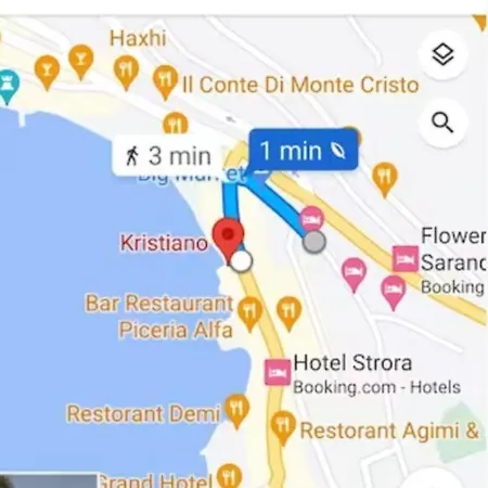 Urban Loft W/ Beachview Wi-fi Ac Apartament Saranda